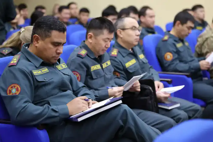 В Главном командовании Национальной гвардии прошло диагностическое тестирование по системе Qaztest (3)