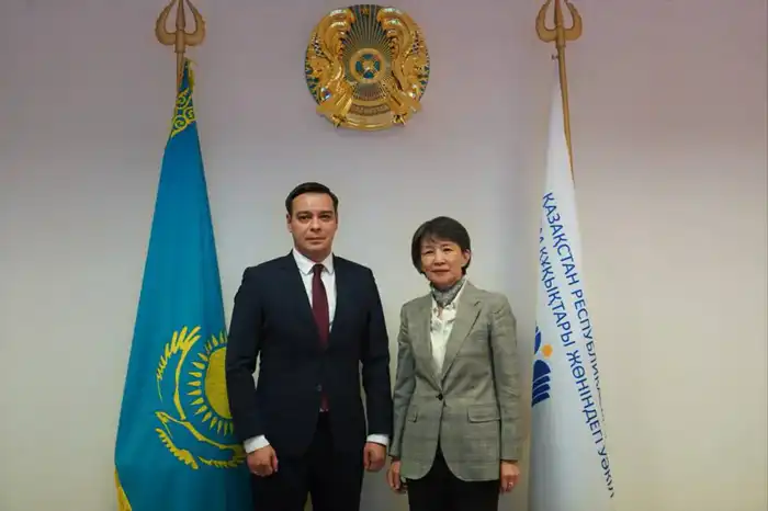 Омбудсмен провел встречу с Постоянным координатором ООН в Казахстане (4)