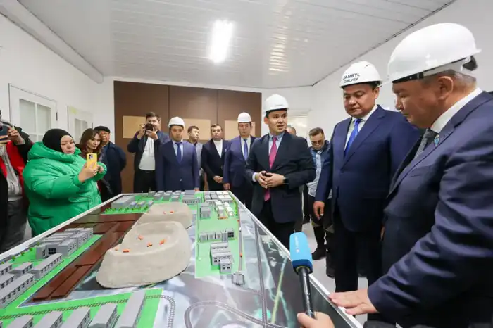 В Жамбылской области запущена первая малая промышленная зона: старт дан производству стройматериалов (10)