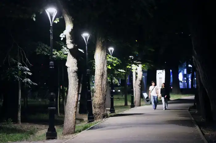 В Алматы продолжается модернизация системы наружного и архитектурного освещения (7)