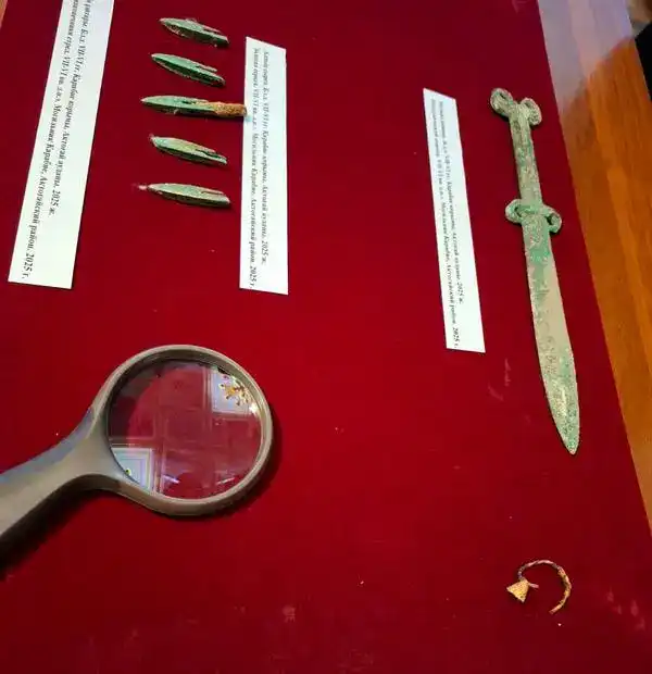 Карагандинские археологи нашли нетронутое погребение сакского воина (2)