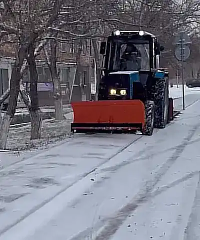 В Караганде коммунальные службы и полиция работают в усиленном режиме (6)