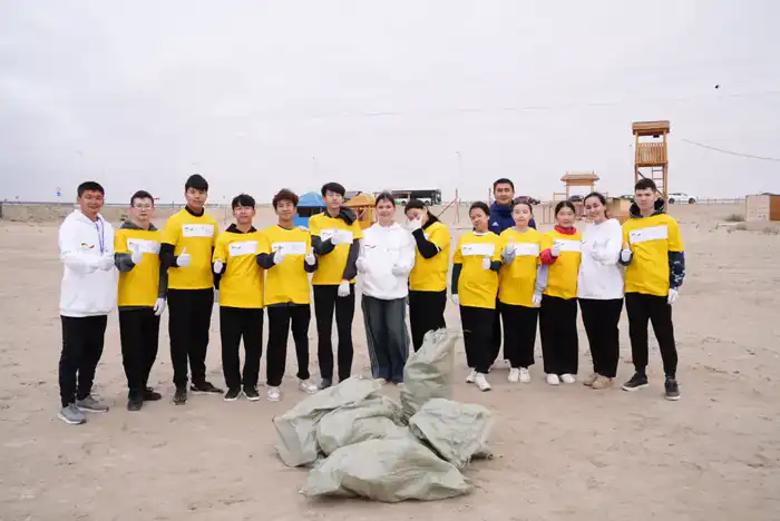 120 кг мусора убрали с прибрежных территорий школьники Кызылорды в рамках экологической акции «Экономь воду – сохраняй будущее!» (8)