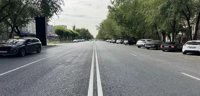 В Алматы завершен средний ремонт улиц во всех районах города (2)
