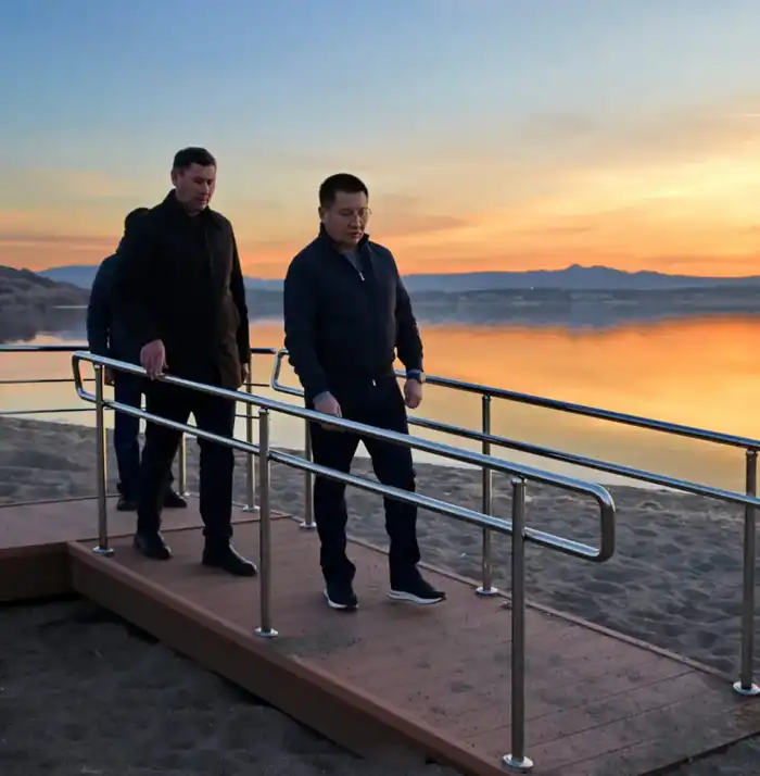 Асаин Байханов ознакомился с реализацией туристических проектов в Баянауле (10)