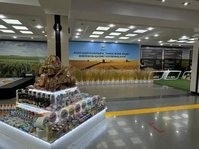 Лучшие предприниматели Акмолинской области представили продукцию на выставке, посвященной Дню сельхозработников (2)