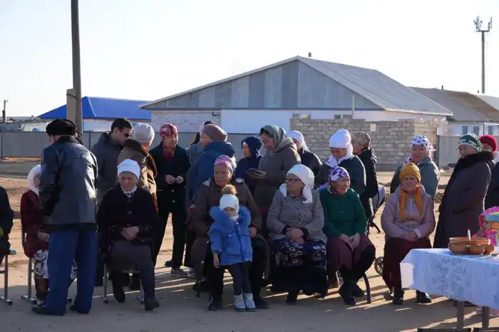 В село Кожасай дали газ (5)