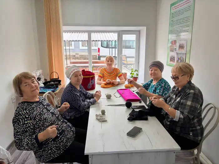 Аким области посетил центр активного долголетия города Степногорска (5)