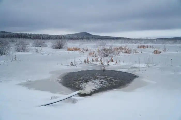 В селе Зеренда завершено строительство защитного вала (2)