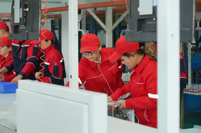 ТУРКЕСТАН: В КЕНТАУ ЗАПУЩЕН ЗАВОД ПО ПРОИЗВОДСТВУ ГАЗОВЫХ КОТЛОВ (3)