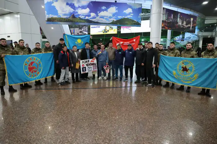 Гвардеец завоевал золото чемпионата Азии по қазақ күресі (2)