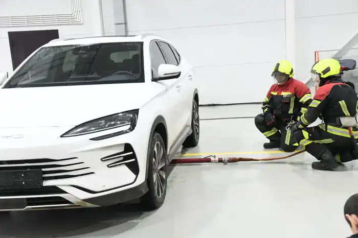 О правилах пожарной безопасности в электромобилях рассказали столичные спасатели (3)