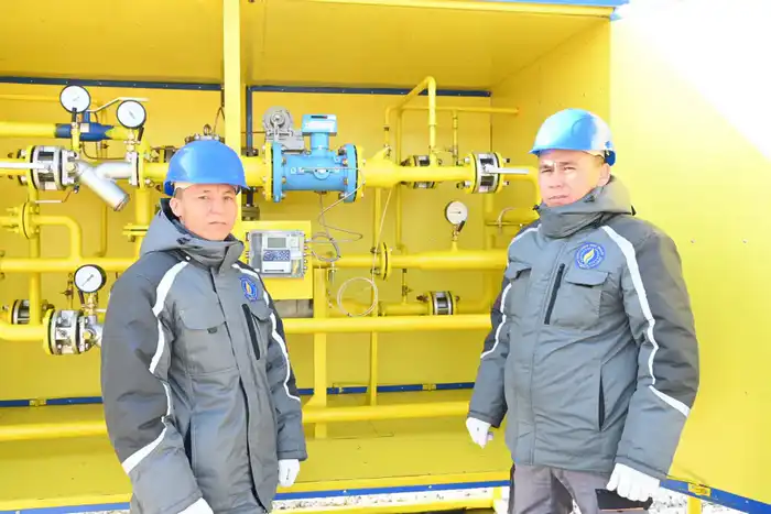 Село Дур Онгар Кармакшинского района подключено к газу (10)