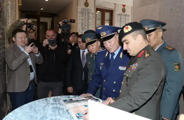 В военном вузе Турции открыли мемориальную доску казахстанскому офицеру (9)