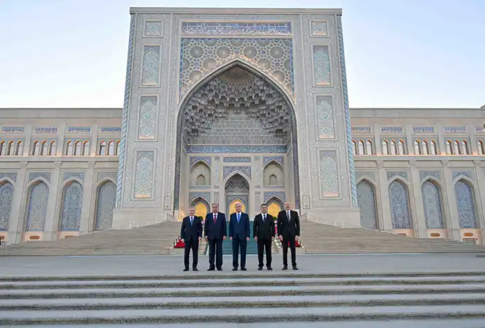 Совместное фото президентов