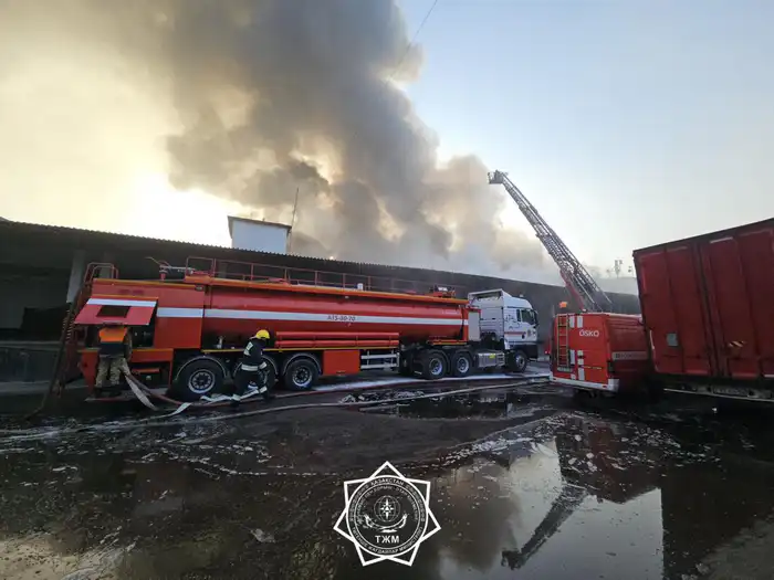 пожар в Алматы