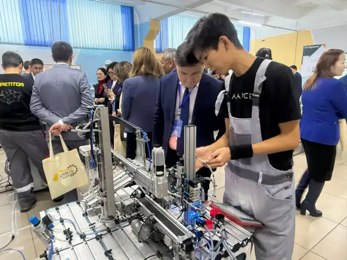 В Хромтау запущен первый в стране образовательно-производственный кластер (5)