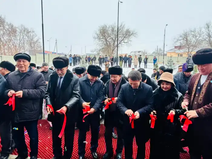 В селе Жылысай состоялось торжественное открытие нового Дома культуры (4)