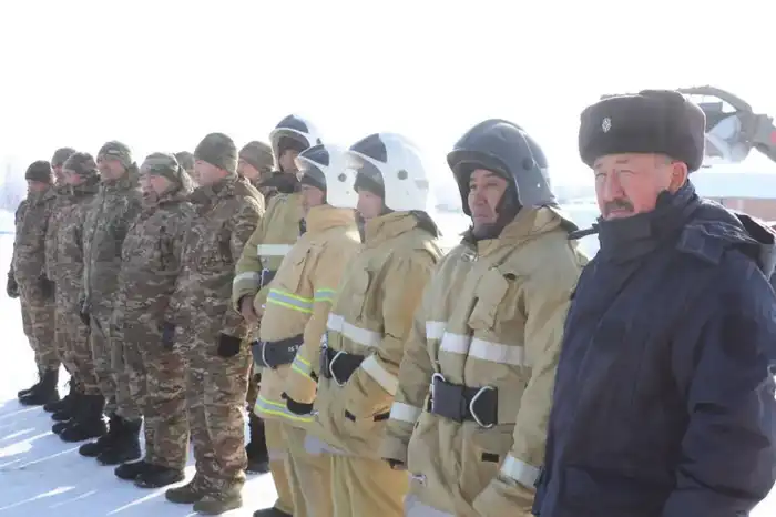 В регионах Казахстана продолжается развитие сети добровольных пунктов пожаротушения (10)