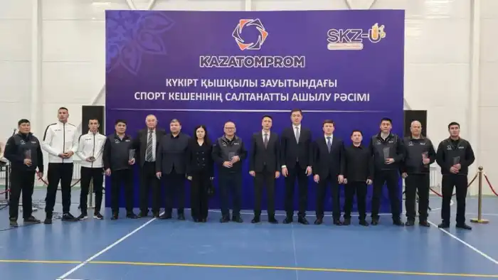 В селе Кейден сдан в эксплуатацию новый зал борьбы (4)