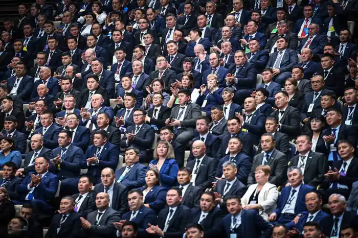 В Астане прошел Форум сельских акимов с участием Президента Касым-Жомарта Токаева (6)