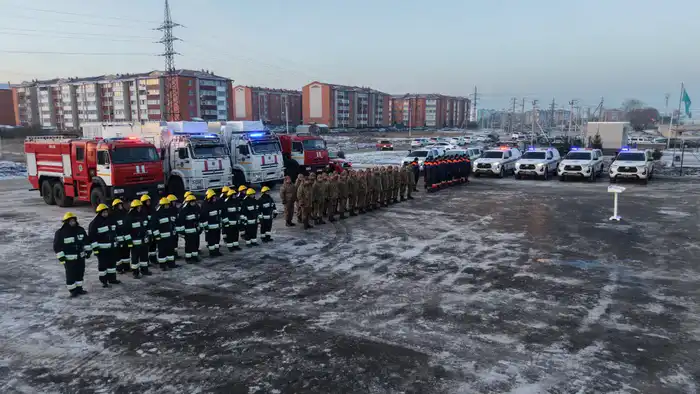 Глава МЧС открыл новую пожарную часть в Северо-Казахстанской области (10)