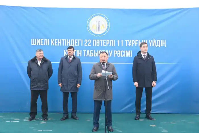 В Шиелийском районе вручили ключи от новых домов (9)