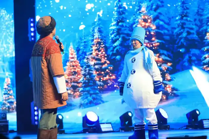 Президентская елка прошла для школьников Актюбинской области (4)