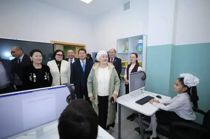 В Мангистауской области успешно завершён национальный проект «Келешек мектептері»: открыта 13-я школа (9)