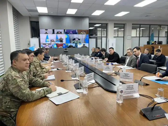 В МЧС проведена совместная тренировка с республиканскими службами гражданской защиты (2)