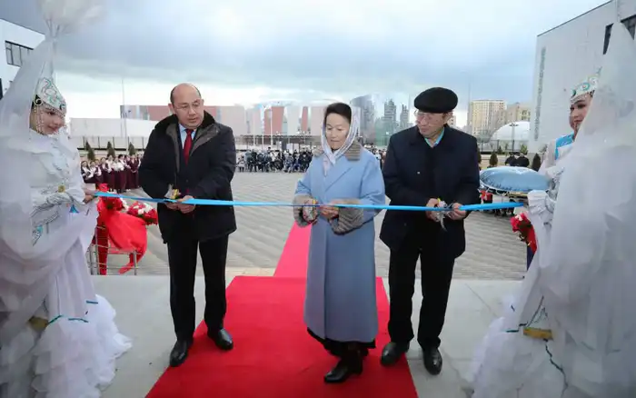 В Мангистауской области успешно завершён национальный проект «Келешек мектептері»: открыта 13-я школа (4)