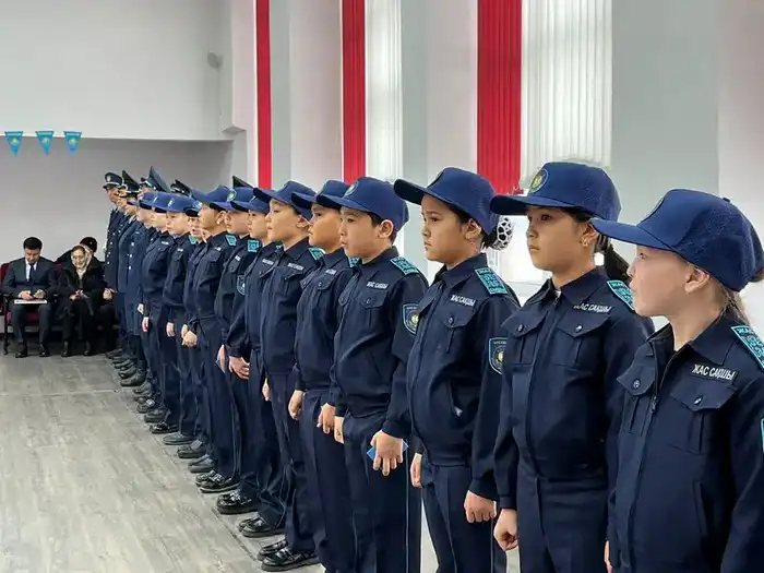 В одной из школ Каркаралинского района открылся класс «Жас сақшы» (5)