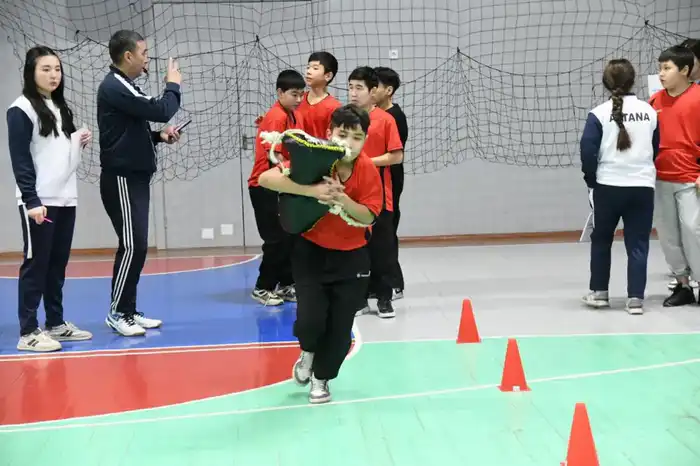 Чемпионат по национальным силовым играм «Бала Толағай» среди школьников провели в Астане (9)