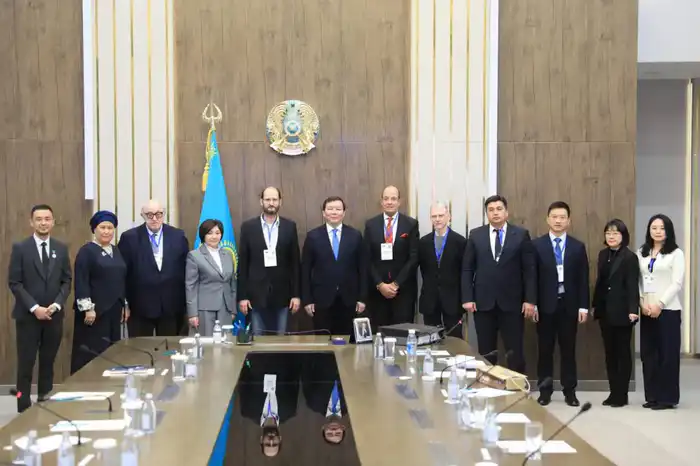 Встреча с иностранной делегацией в рамках международного форума Proftech Talks Aktobe 2025 (2)