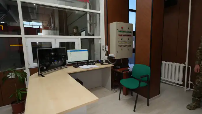 Глава МЧС ознакомился с модернизацией пожарной части в Шымкенте (2)