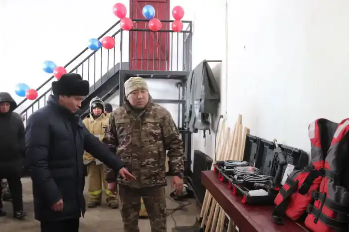 В регионах Казахстана продолжается развитие сети добровольных пунктов пожаротушения (9)