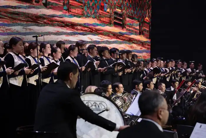 В Астане прошел авторский вечер «Өмір желі» Серика Еркимбекова (7)