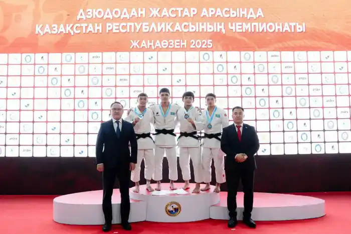 В Жанаозене впервые стартовал чемпионат Казахстана по дзюдо среди молодежи (6)