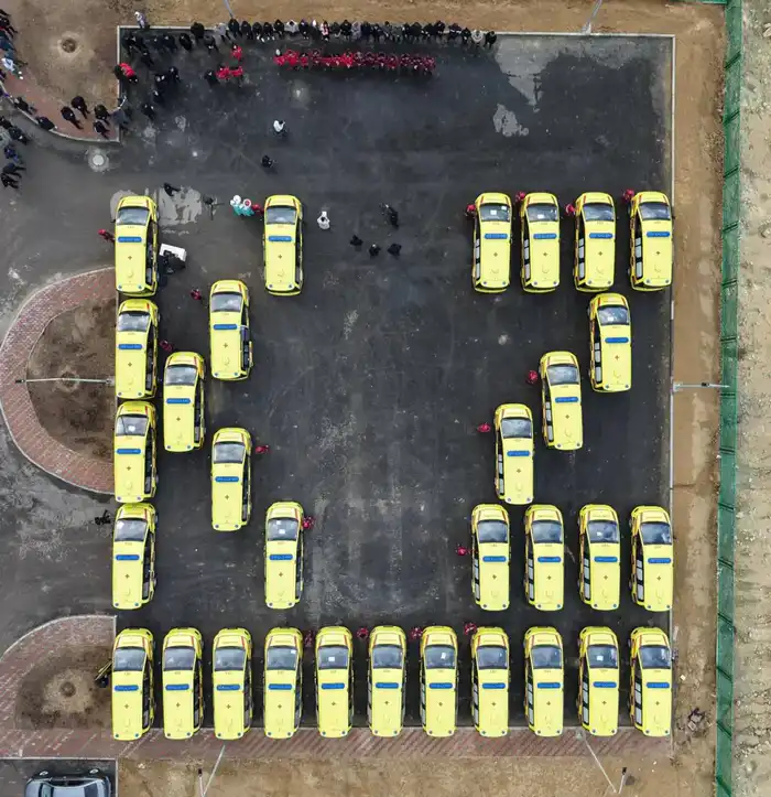 Служба скорой помощи Мангистауской области пополнилась 32 новыми автомобилями (10)