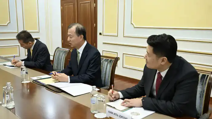 Министр иностранных дел Казахстана принял Посла Южной Кореи (5)