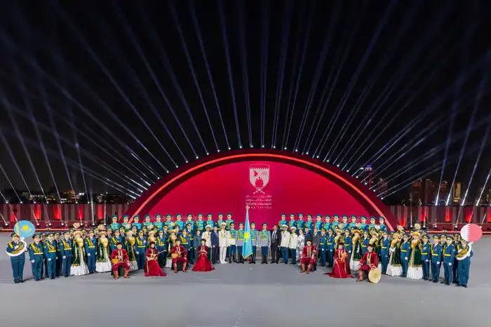 Военные музыканты Вооруженных сил Казахстана успешно выступили на І Международном фестивале военной музыки в Дохе (4)