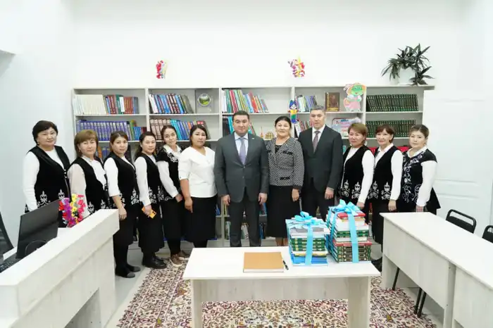 ТУРКЕСТАН: В ТЮЛЬКУБАСЕ ОТКРЫЛСЯ НОВЫЙ ДОМ КУЛЬТУРЫ (3)