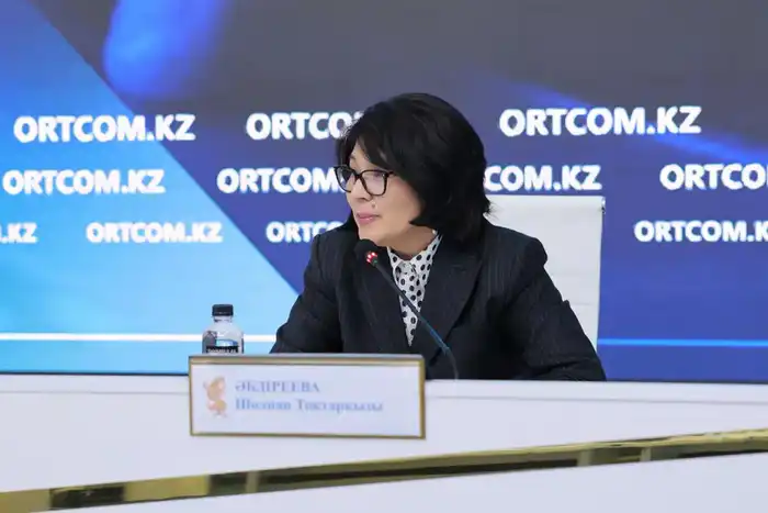 Вице-министр юстиции Ботагоз Жакселекова провела пресс-конференцию в Службе центральных коммуникаций при Президенте Республики Казахстан (2)