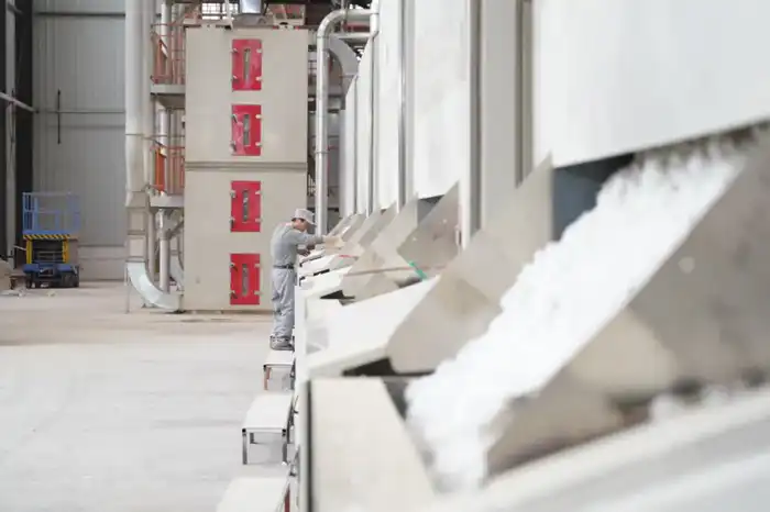 В ТУРКЕСТАНСКОЙ ОБЛАСТИ ОТКРЫЛСЯ СОВРЕМЕННЫЙ ХЛОПКОПЕРЕРАБАТЫВАЮЩИЙ ЗАВОД, ОСНАЩЕННЫЙ НОВЕЙШИМИ ИНТЕЛЛЕКТУАЛЬНЫМИ ТЕХНОЛОГИЯМИ (4)