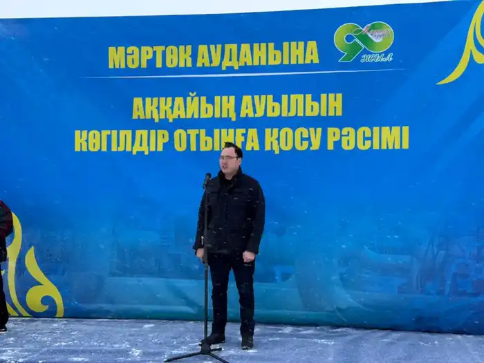 В Мартукском районе голубым топливом обеспечили еще два села (2)