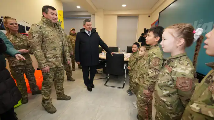 Глава МЧС открыл новую пожарную часть в Северо-Казахстанской области (6)