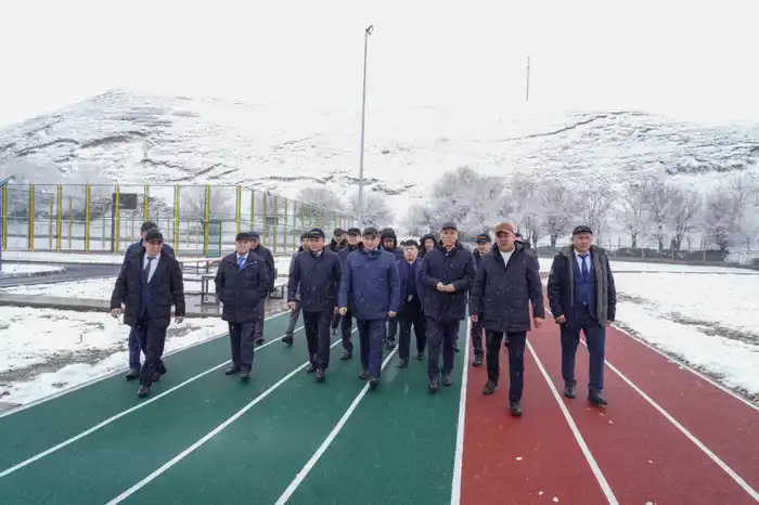 ТУРКЕСТАН: В КАЗЫГУРТСКОМ РАЙОНЕ ОТКРЫЛСЯ СОВРЕМЕННЫЙ СПОРТИВНЫЙ КОМПЛЕКС (6)