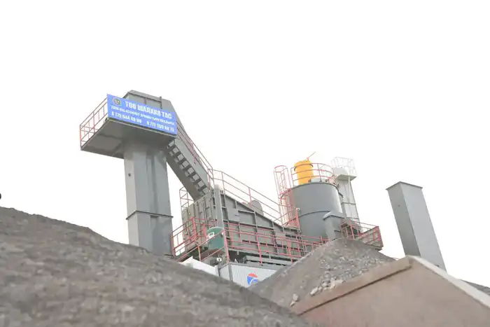 В Жанакорганском районе открылся асфальтовый завод (6)