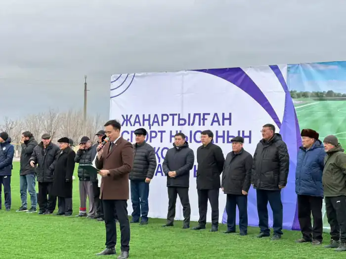 В Алге полностью обновили и ввели в эксплуатацию центральный стадион (4)