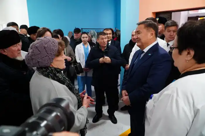 В Ерейментауском районе открылась врачебная амбулатория (8)